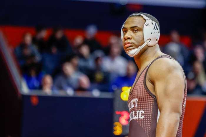 Illinois wrestling championships February 17 2024 Nate Latsch 25940